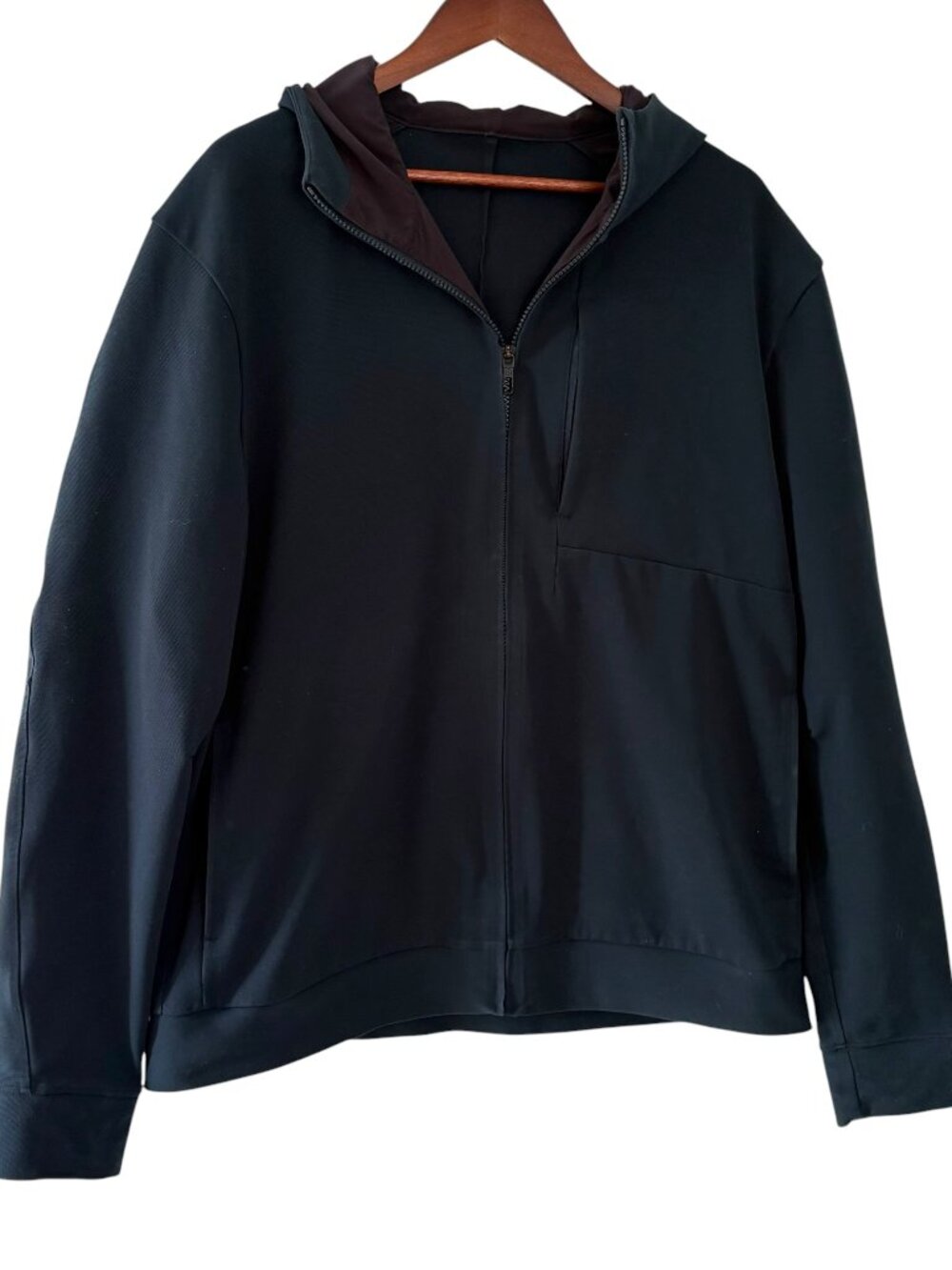 Lululemon Sojourn Full Zip Up Hoodie Sweatshirt XXL 2X Mens Blue / Green Hooded